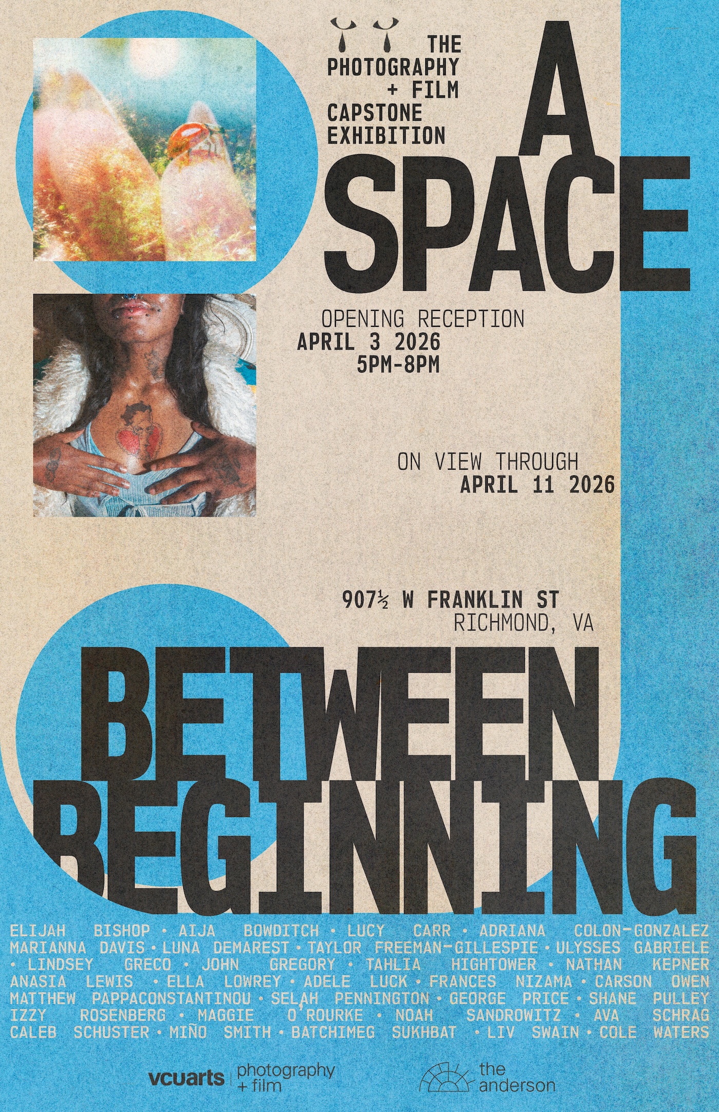 A Space Between Beginning | 2026 BFA Photography Capstone Exhibition